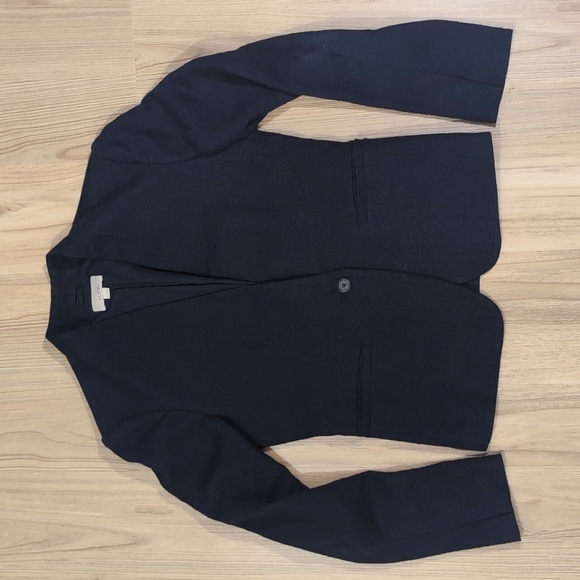 LOFT Jackets & Blazers - LOFT Navy Cotton Blazer